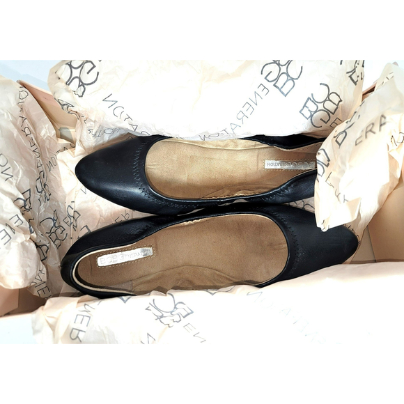 BCBGeneration Black Ballet Nassau Flat - Size 6.5 - With Box - Picture 8 of 10